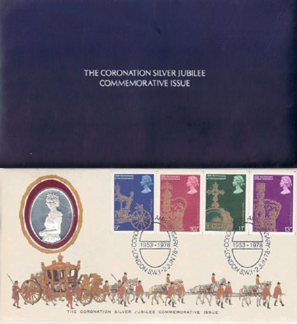 1978 Great Britain PNC (Coronation Jubilee) Silver Medallion
